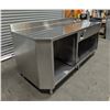 Image 3 : 74" x 33" Stainless Steel Work Station W/Drop-in Hot Food Well | Rex8/RBD