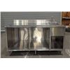 Image 1 : Warnock Hersey 67" x 32-1/4" Stainless Steel Work Station w/Sink | Rex9/RBD