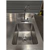 Image 9 : Warnock Hersey 67" x 32-1/4" Stainless Steel Work Station w/Sink | Rex9/RBD