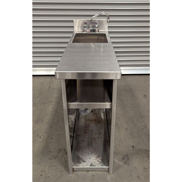 12" x 36" Stainless Steel Bar Sink W/Faucet | KYR1/LBD