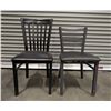Image 6 : 24-1/2" x 36-1/2" Dining Tables & Chairs - Lot of 7pcs | LBD