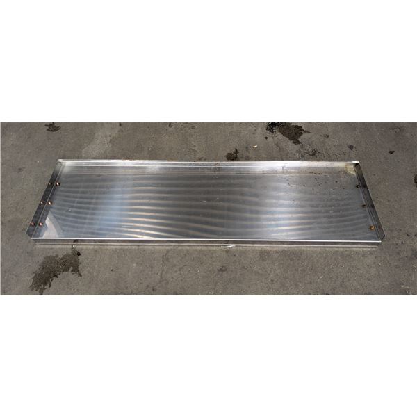 Efi 48" x 14" Stainless Steel Wall Shelf | BLshelf1/LBD