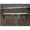 Image 7 : Patriot 60" x 15" Stainless Steel Wall Shelf w/Order Rail | BLshelf2/LBD