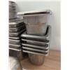 Image 6 : 1/9 Size 4" Deep Stainless Steel Inserts - Lot of 39 | WG1/R2Pallet