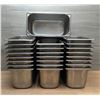Image 1 : 1/3 Size 6" Deep Stainless Steel Inserts - Lot of 24 | WG5/R2Pallet