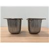 Image 4 : 1/6 Size 6" Deep Stainless Steel Inserts With Lids - Set of 22 (44pcs) | WG2/Ft2