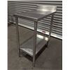 Image 3 : 18" x 30" Stainless Steel Work Table | WG14