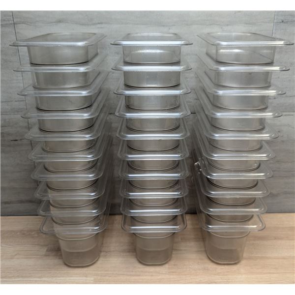 1/9 Size Clear Containers - Lot of 30 | WG20/Ft2