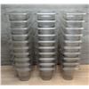 Image 1 : 1/9 Size Clear Containers - Lot of 30 | WG20/Ft2
