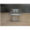 Image 2 : 1/6 Size Clear Containers With Lids & Drain Shelves - Lot of 40pcs | WG21/Ft1
