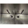 Image 5 : Astron 18" x 24" x 10" Three Tub Stainless Steel Sink |
