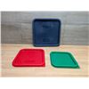 Image 7 : Various Sizes of Cambro Square Food Containers With Lids - Lot of 40pcs | WG22/Ft1