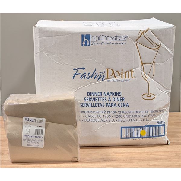 Hoffmaster Dinner Napkins, 100 cnt/pack - Lot of 12 ( 1 Case )  | EC4 / 5