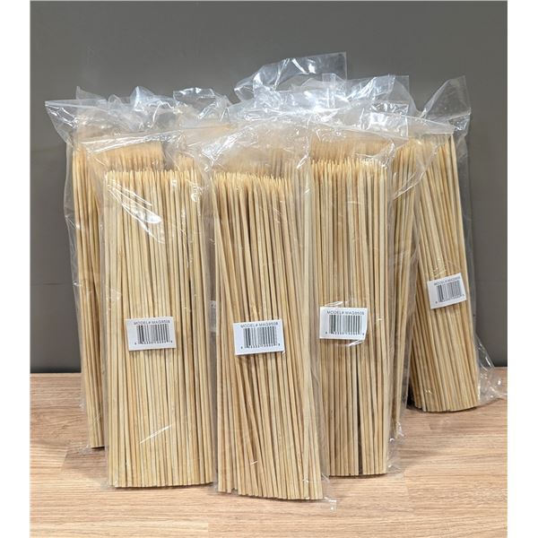 8" Bamboo Skewer 100/pks  - Lot of 18 packs | EC4
