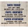 Image 4 : Array Wrapped Roll Bath Tissue - Lot of 48 ( 1 Case ) | EC4