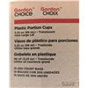 Image 5 : Gordon Choice 3.25oz Plastic Portion Cups, 200cnt / Bag - Lot of 15 ( 1 Case )  | EC5-1