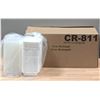 Image 1 : Cube Packing 12oz Rectangle Container with Lid, CR-811 - Lot of 100 | EC4