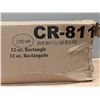 Image 5 : Cube Packing 12oz Rectangle Container with Lid, CR-811 - Lot of 100 | EC4