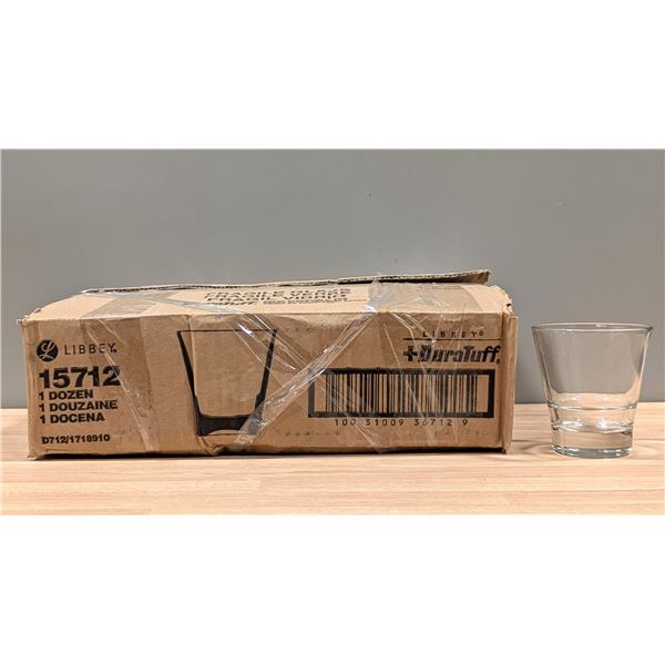 Libbey Endeavor 12oz Double Old Fashioned Glasses, 15712 - Lot of 12 | EC4-4