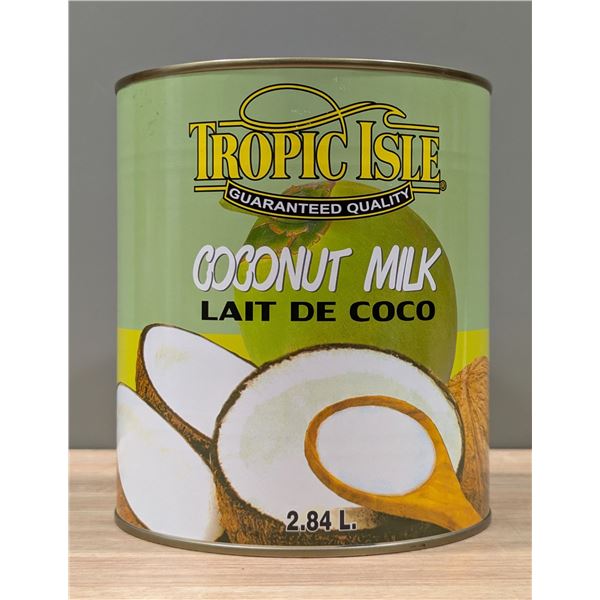 Tropic Isle Coconut Milk 2.84L - Lot of 5 | CanRack17