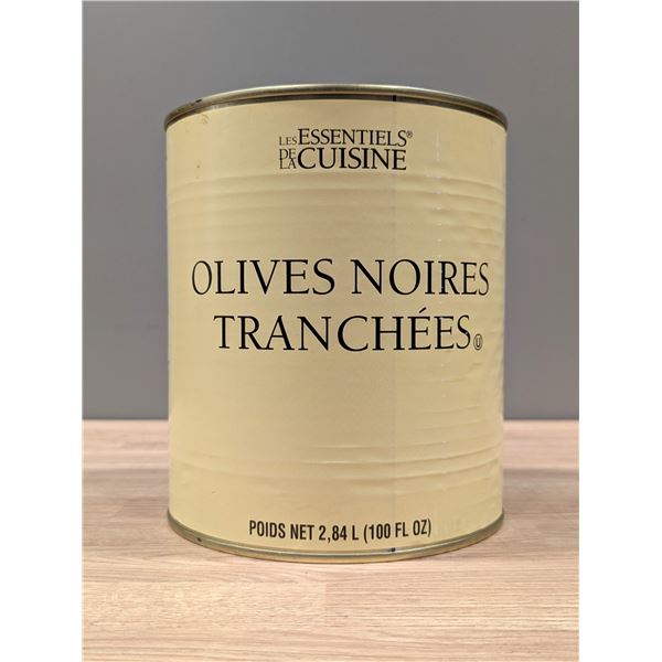 Kitchen Essential Sliced Black Olives 2.84L - Lot of 4 | CanRack14
