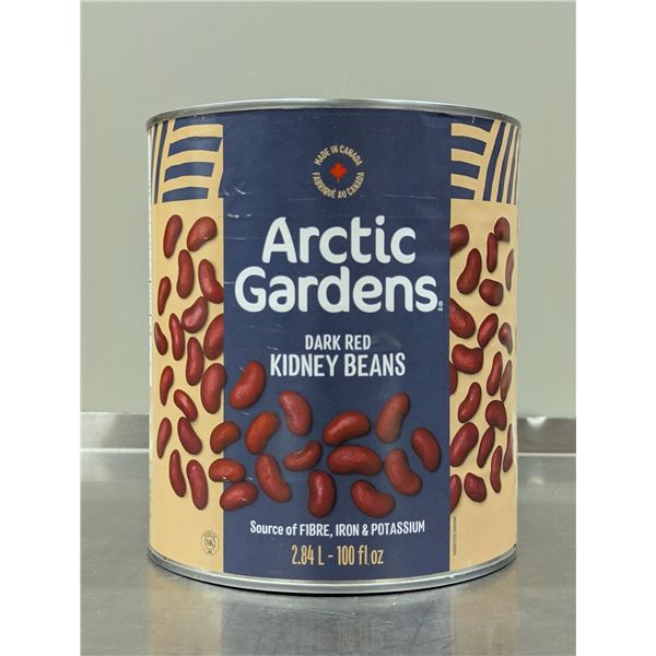 Arctic Gardens Dark Red Kidney Beans 2.84L - Lot of 4 | CanRack20