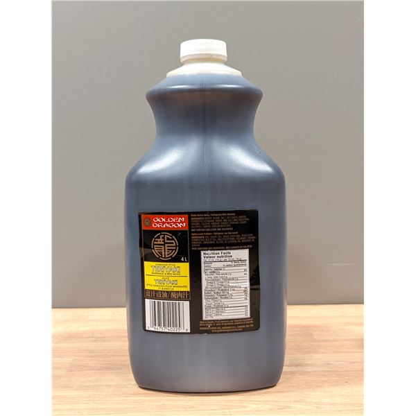 Golden Dragon Teriyaki Sauce 4L - Lot of 2 | L4-3