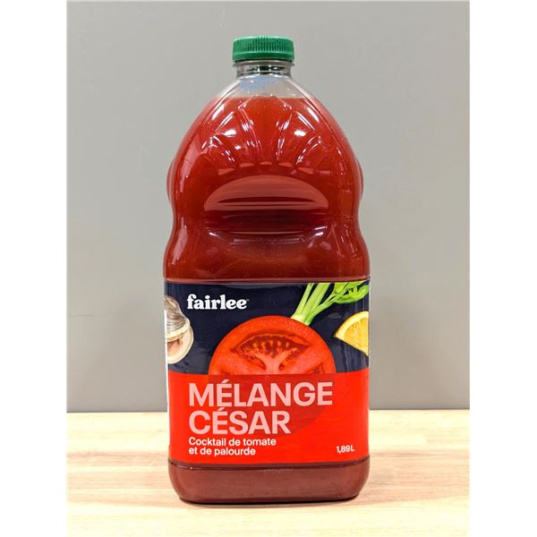 Fairlee Caeser Mix Tomato Clam Cocktail 1.89L - Lot of 5 | L4-2