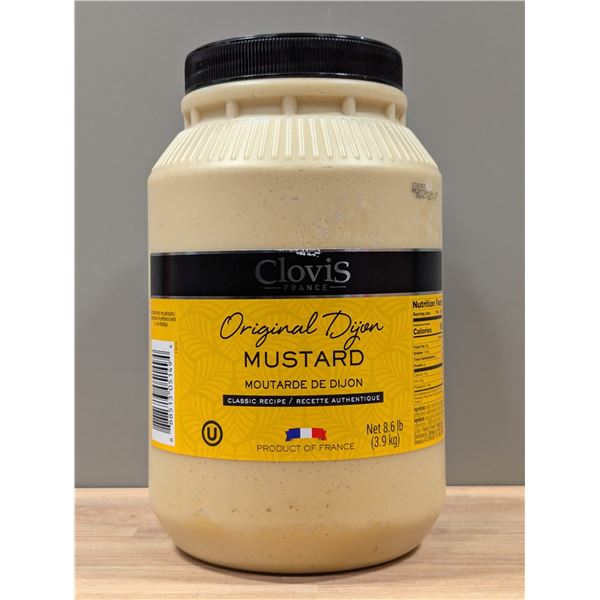 Clovis Original Dijon Mustard 8.6Lbs | L3-3