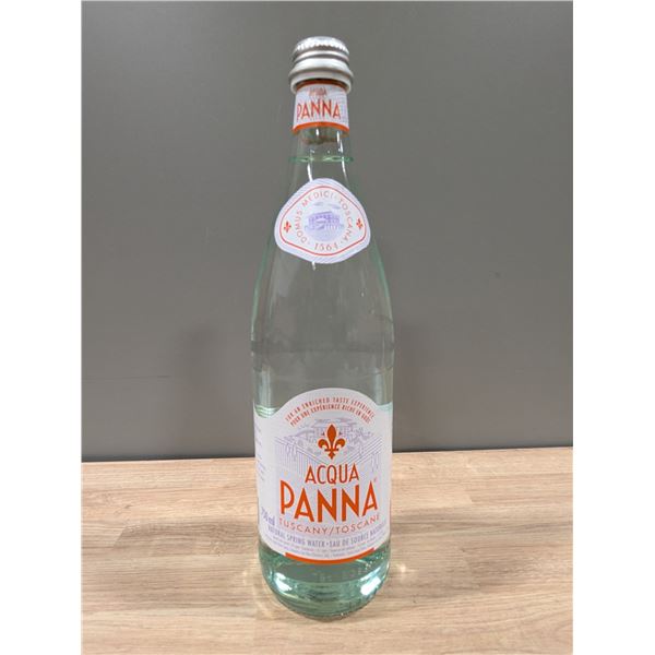 Acqua Panna Natural Spring Water 750mL - Lot of 10 | L2-2