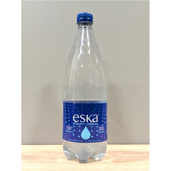 Eska Carbonated Natural Spring Water 1L - Lot of 13 | L2-2