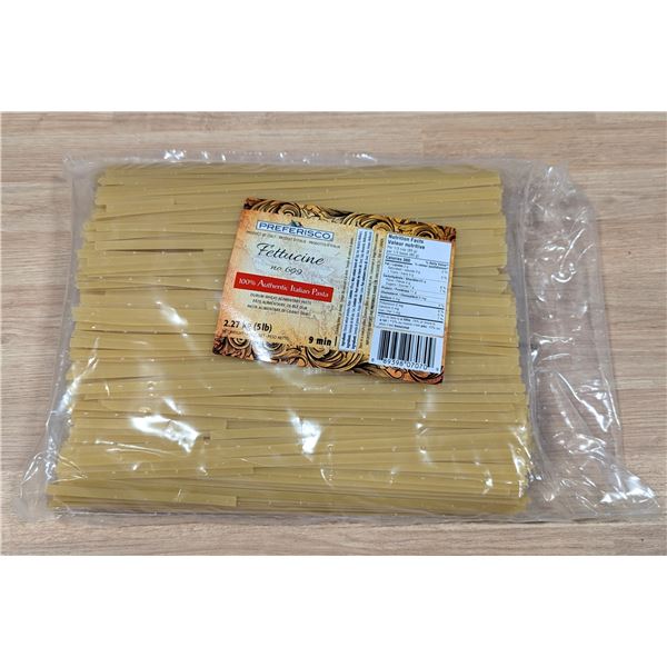 Preferisco Fettucine No.609 5Lbs - Lot of 4 | Cooler3