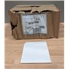 Image 1 : Deluxe 5" x 5" White Double Open Bag - Lot of 2000 ( 1 case ) | EC7