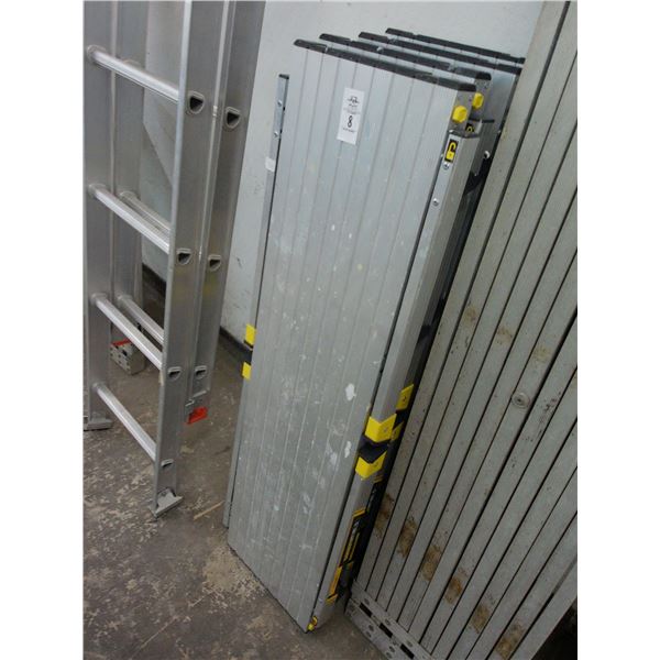 4-Gorilla Alum.  4' Short Scaffold Step - 4 X $