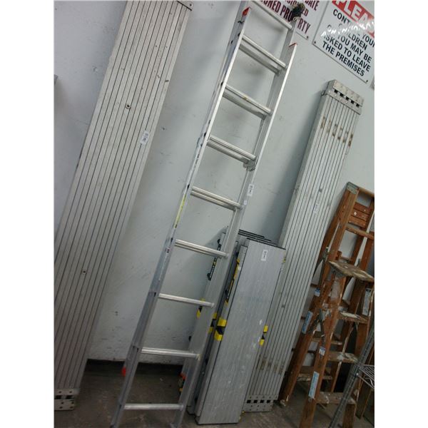 Werner Alum. Approx. 16' Ext. Ladder