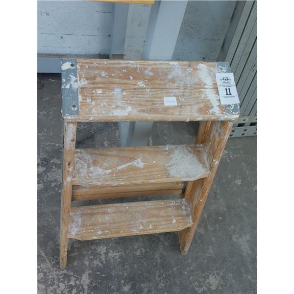 Wooden 1'  Step Stool