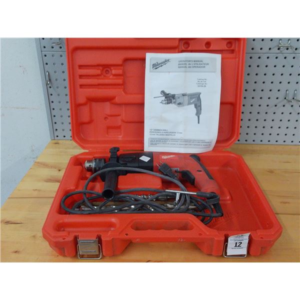 Milwaukee 1/2 Electric Hammer Drill