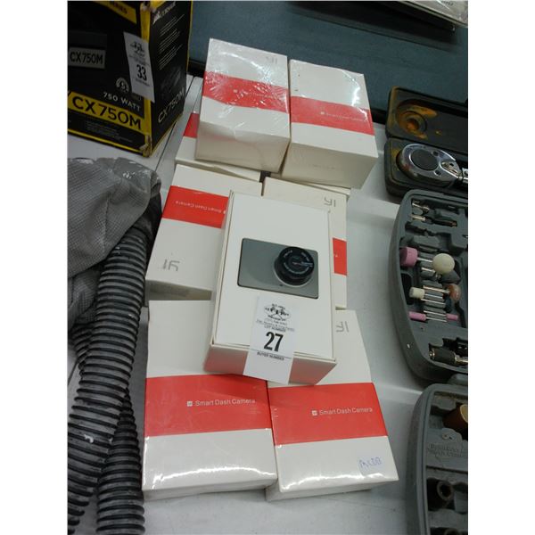 9-YI Smart Dash Cameras - 9 X $