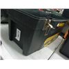 Image 2 : Plastic Toolbox w/Saws, Hardware