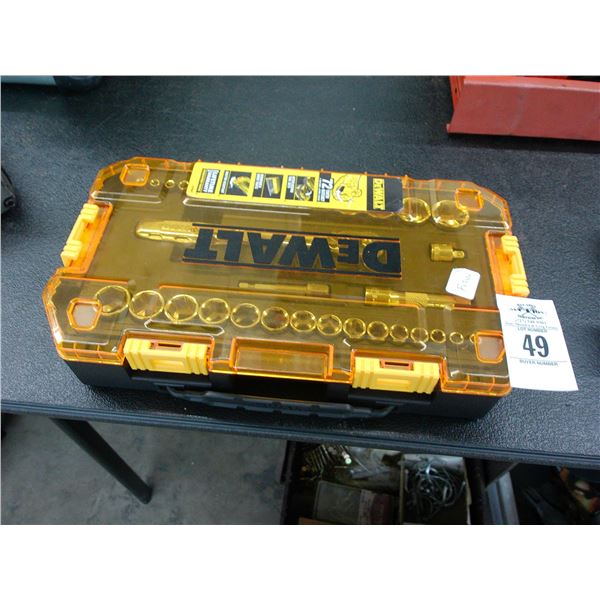 Dewalt Portable Socket Set