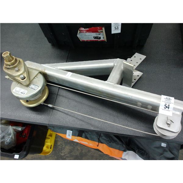 Thern M4022PD Spur Gear Hand Winch w/Brake 1000 Lb. Cap