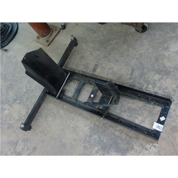 Wheel Lock Rig For Motorcycle Trailer