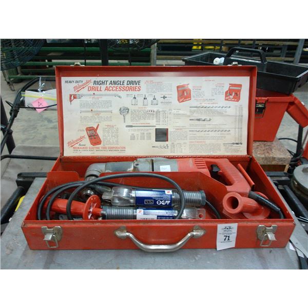 Milwaukee Electric Angle Drill w/Case