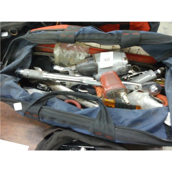 Air Impact Wrench, Torque Wrench, Combination Wrenches, Tools w/Tool Bag