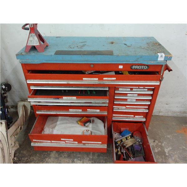 Proto 15 Drawer Tool Cart w/Asst. Tools