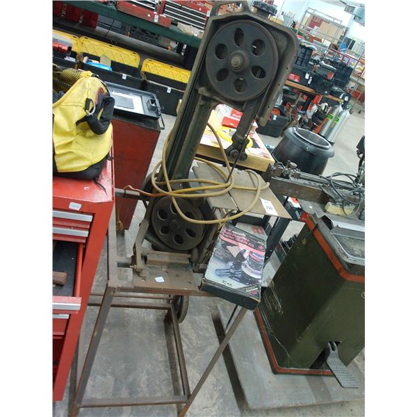 Verticle/Horizontal Metal Cutting Bandsaw w/Rolling Stand