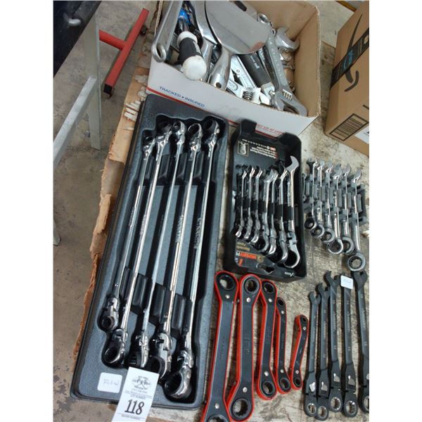Large Lot of Wrenches w/Crescent