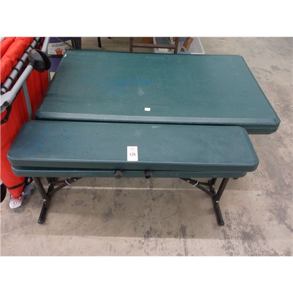 Green Camp Tables
