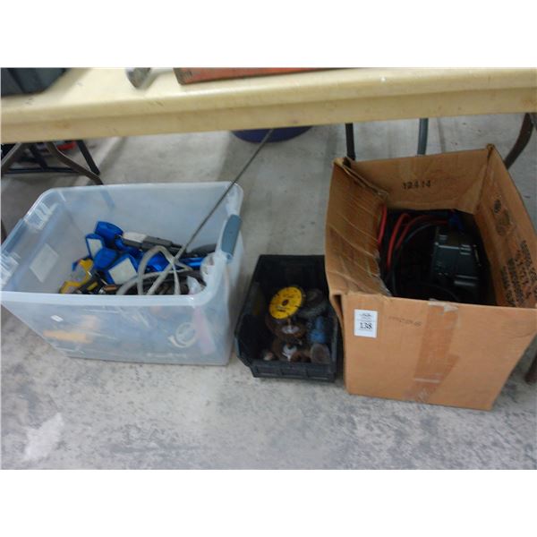 Hand Tools, Wire Wheels,  Foot Switch, Supplies