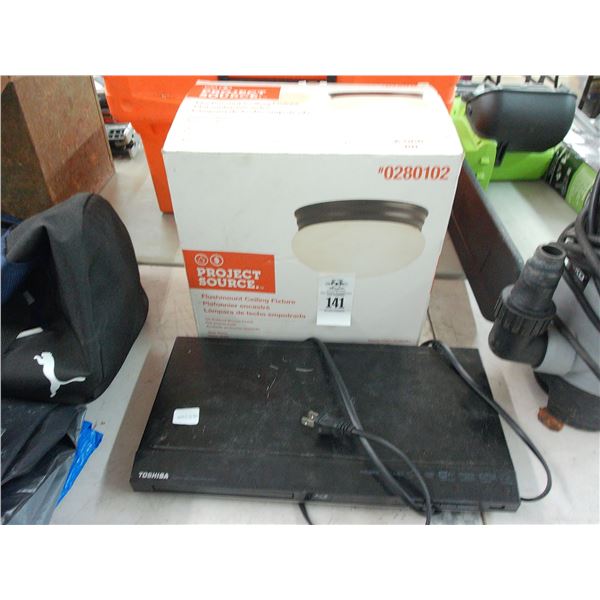 Disc. Player, Flush Mount Lamp
